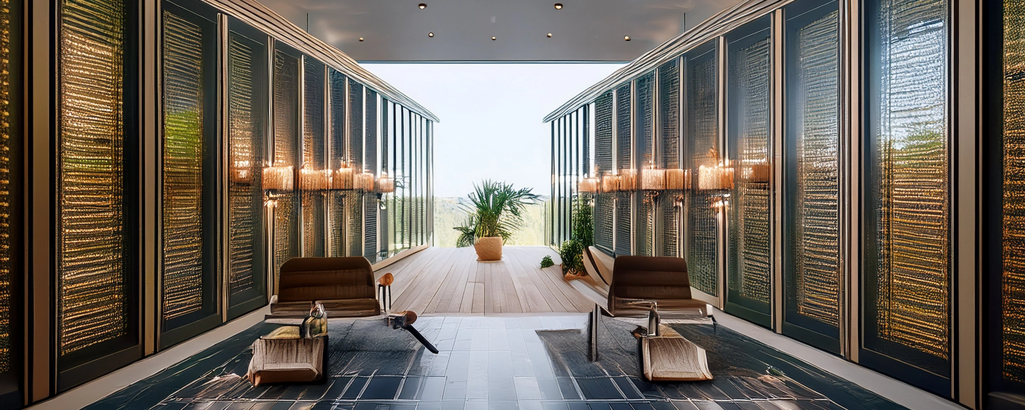 Ilustracja przedstawiająca system rezerwacji wizyt i wydarzeń z interfejsem użytkownika